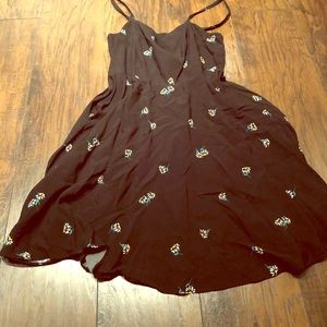 Black Daisy Cami Dress